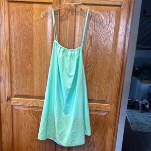 Mint Green Spaghetti Strap Dress